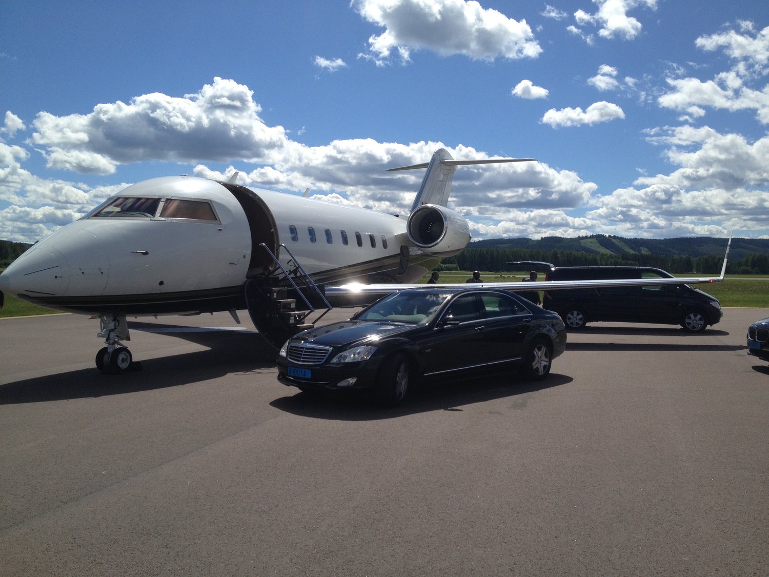 Fordon vid flygplansmiljö